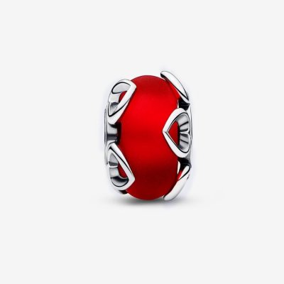 Pandora Charm Vetro di Murano Rosso-792497C01