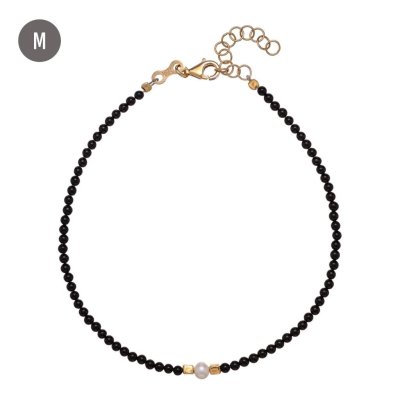 Alisia Bracciale Perla Nera -AL4280-ORO